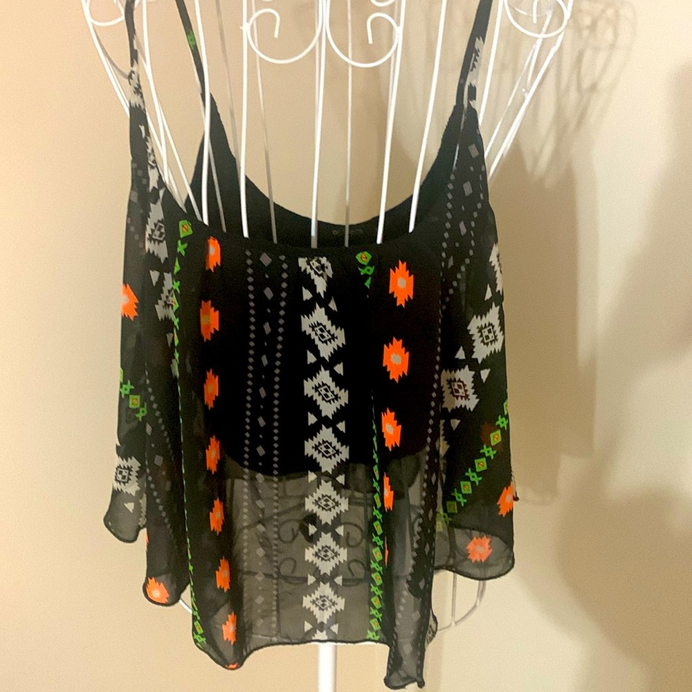 On Twelfth Crop Top size Small/Medium